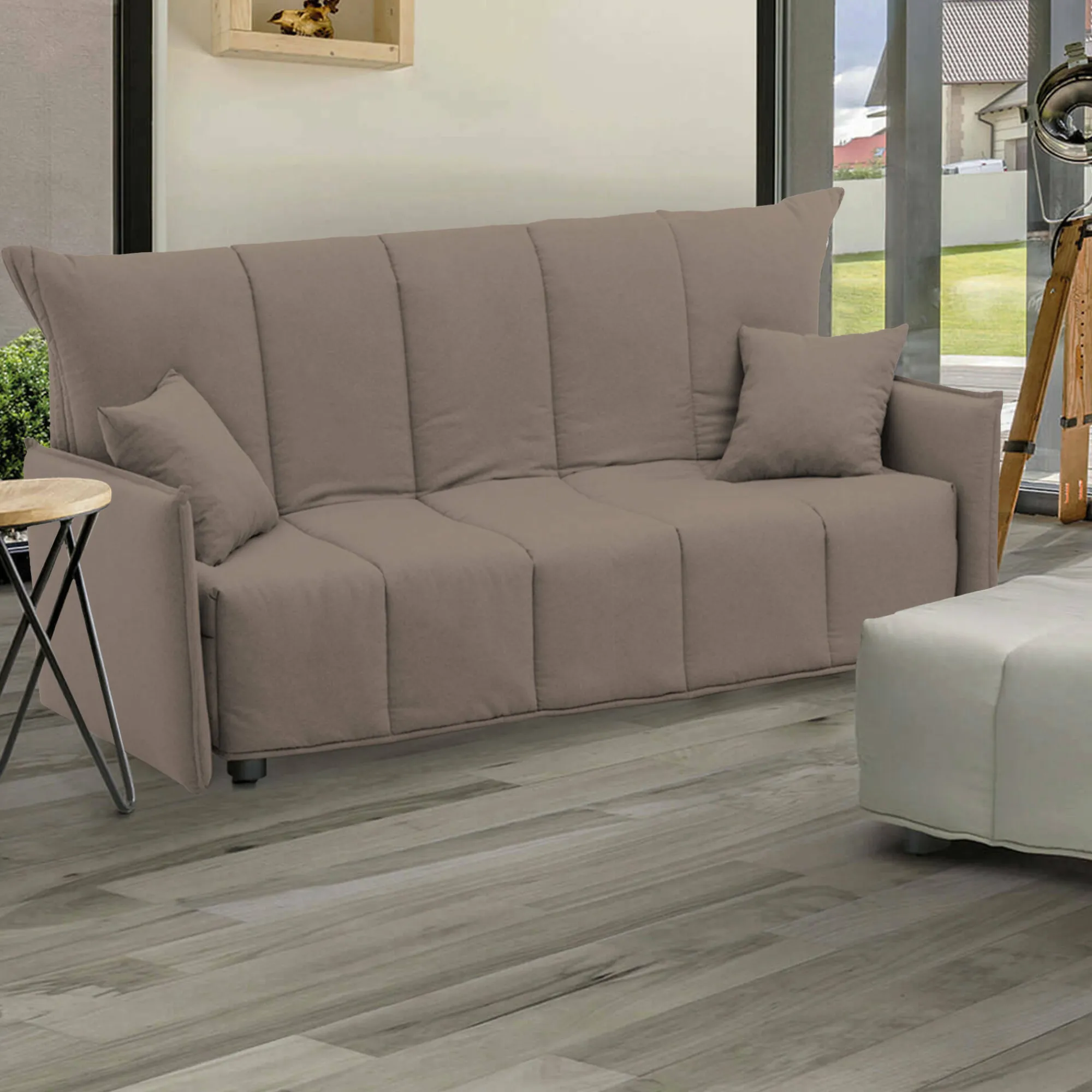 Divano letto 2 posti Alaric, Cm 150x90h85,<Dmora Online