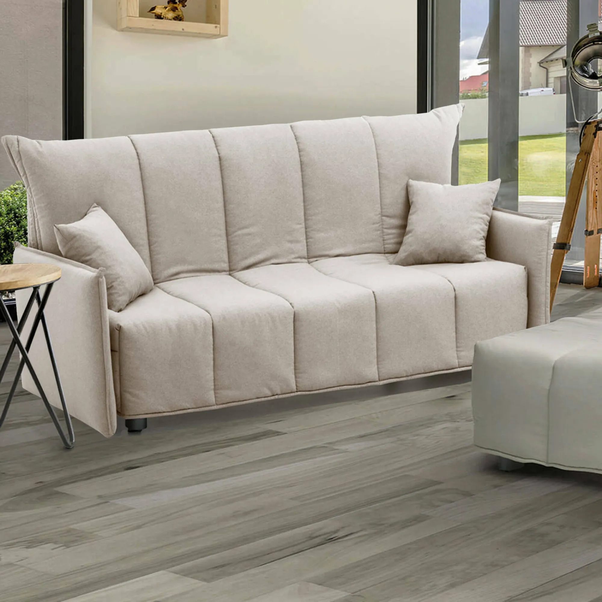 Divano letto 2 posti Alaric, Cm 150x90h85,<Dmora Outlet
