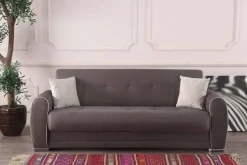 Divano letto 3 posti Alfo, 224x85h87 cm,<Dmora Flash Sale