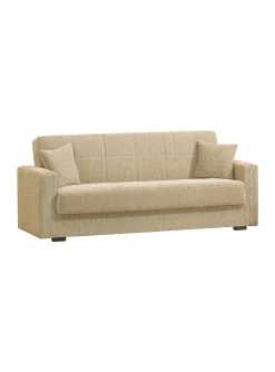 Divano letto 3 posti Ambrogino, 212x80h87 cm,<Dmora Fashion