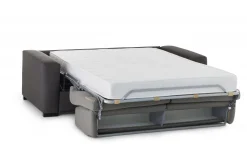 Divano letto 2 posti Andymion, Cm 200x95h90, Grigio e Antracite<Dmora Best Sale