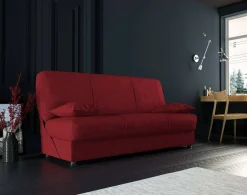 Divano letto 3 posti Arachide, 180x81h90 cm,<Dmora New