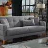 Divano letto 3 posti Argia, 207x82xh92 cm,<Dmora Flash Sale