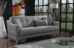 Divano letto 3 posti Argia, 207x82xh92 cm,<Dmora Flash Sale