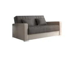 Divano letto 3 posti Arix, 230 x96h101 cm, Beige e Grigio<Dmora Online