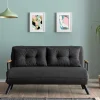 Divano letto 2 posti Calvin 133x78 h78 cm,<Dmora Best