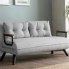 Divano letto 2 posti Calvin 133x78 h78 cm,<Dmora Shop