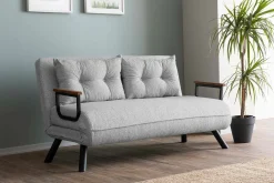 Divano letto 2 posti Calvin 133x78 h78 cm,<Dmora Shop