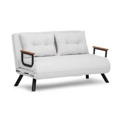 Divano letto 2 posti Calvin 133x78 h78 cm,<Dmora Outlet