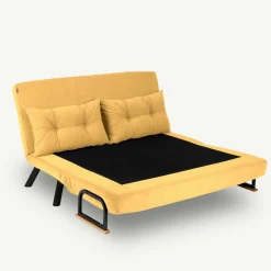 Divano letto 2 posti Calvin 133x78 h78 cm,<Dmora Outlet