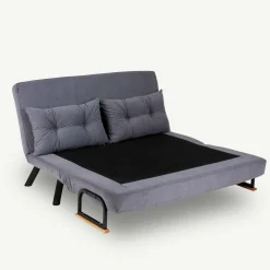 Divano letto 2 posti Calvin 133x78 h78 cm,<Dmora Clearance