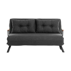 Divano letto 2 posti Calvin 133x78 h78 cm,<Dmora Best