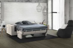 Divano letto 2 posti Daabbo, Cm 200x95h90,<Dmora Store