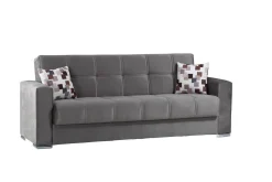 Divano letto 3 posti Ddelori, 226x85h91 cm,<Dmora Clearance