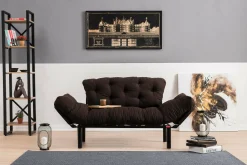 Divano letto 2 posti Dravagliol, 155x70 h85 cm,<Dmora Store