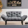 Divano letto 2 posti Guchol, 155x70 h85 cm,<Dmora Outlet