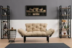 Divano letto 2 posti Guchol, 155x70 h85 cm,<Dmora Outlet