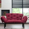 Divano letto 2 posti Guchol, 155x70 h85 cm,<Dmora Store