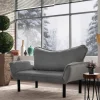 Divano letto 2 posti Hone, 140x65 h70 cm,<Dmora Online