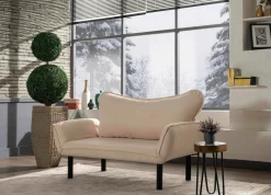 Divano letto 2 posti Hone, 140x65 h70 cm,<Dmora Hot