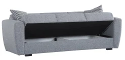 Divano letto 3 posti Nox, 223x84xh80 cm,<Dmora New
