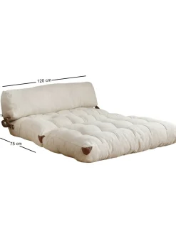 Divano letto 2 posti Surigae, 120x75 h79 cm,<Dmora Shop