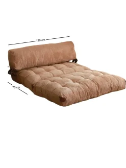 Divano letto 2 posti Surigae, 120x75 h79 cm,<Dmora Best