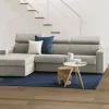 Divano letto con penisola Alibabah, Cm 280x95h85,<Dmora Outlet
