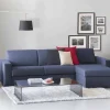 Divano letto con penisola Aika, Cm 280x95h90,<Dmora Online