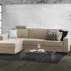 Divano letto con penisola Daalb, Cm 260x95h90,<Dmora Sale