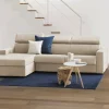 Divano letto con penisola Alibabah, Cm 280x95h85,<Dmora Online
