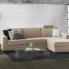 Divano letto con penisola Achico, Cm 280x95h90,<Dmora Hot