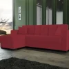 Divano letto con penisola Armadillo, 230x150h81 cm,<Dmora Hot