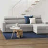 Divano letto con penisola Allevatore, Cm 280x95h85,<Dmora New