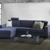 Divano letto con penisola Albenga, Cm 260x95h90,<Dmora Hot