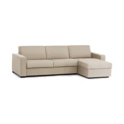 Divano letto con penisola Aika, Cm 280x95h90,<Dmora New