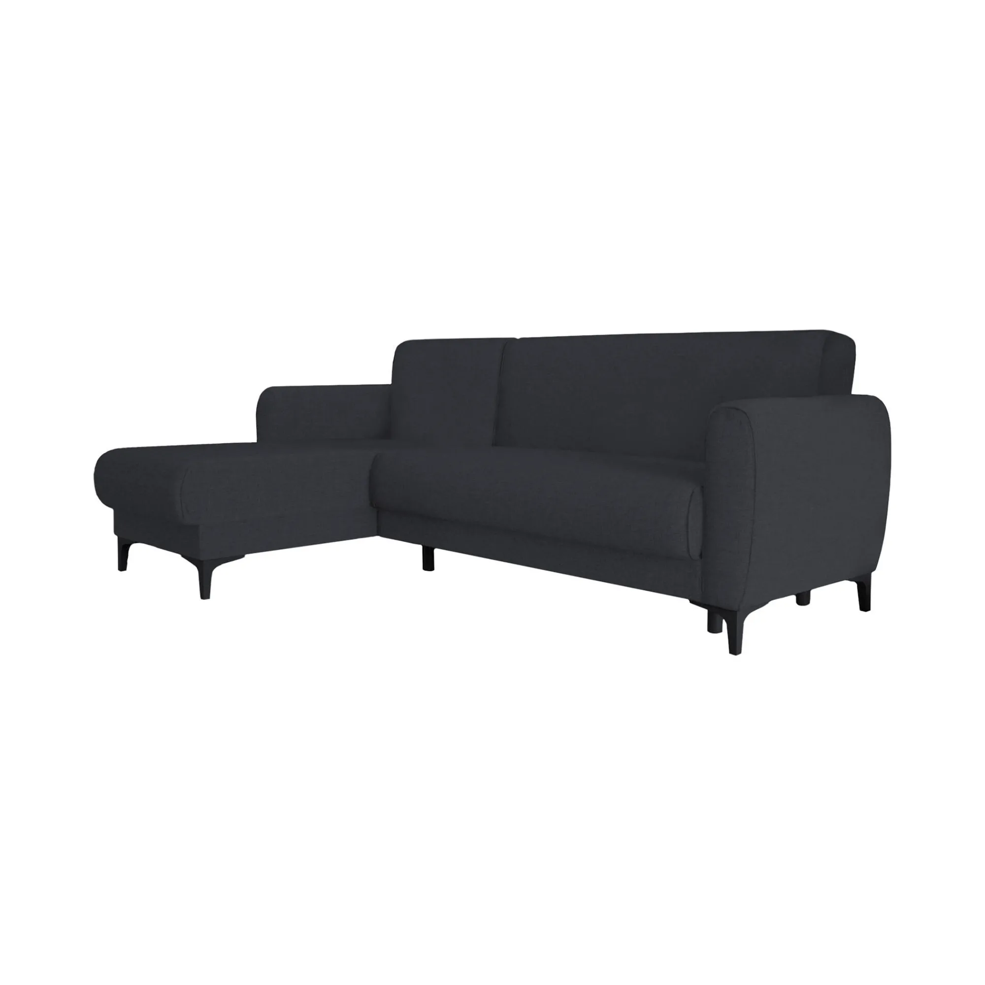 Divano letto con penisola Aber, 230x153h85 cm,<Dmora Outlet