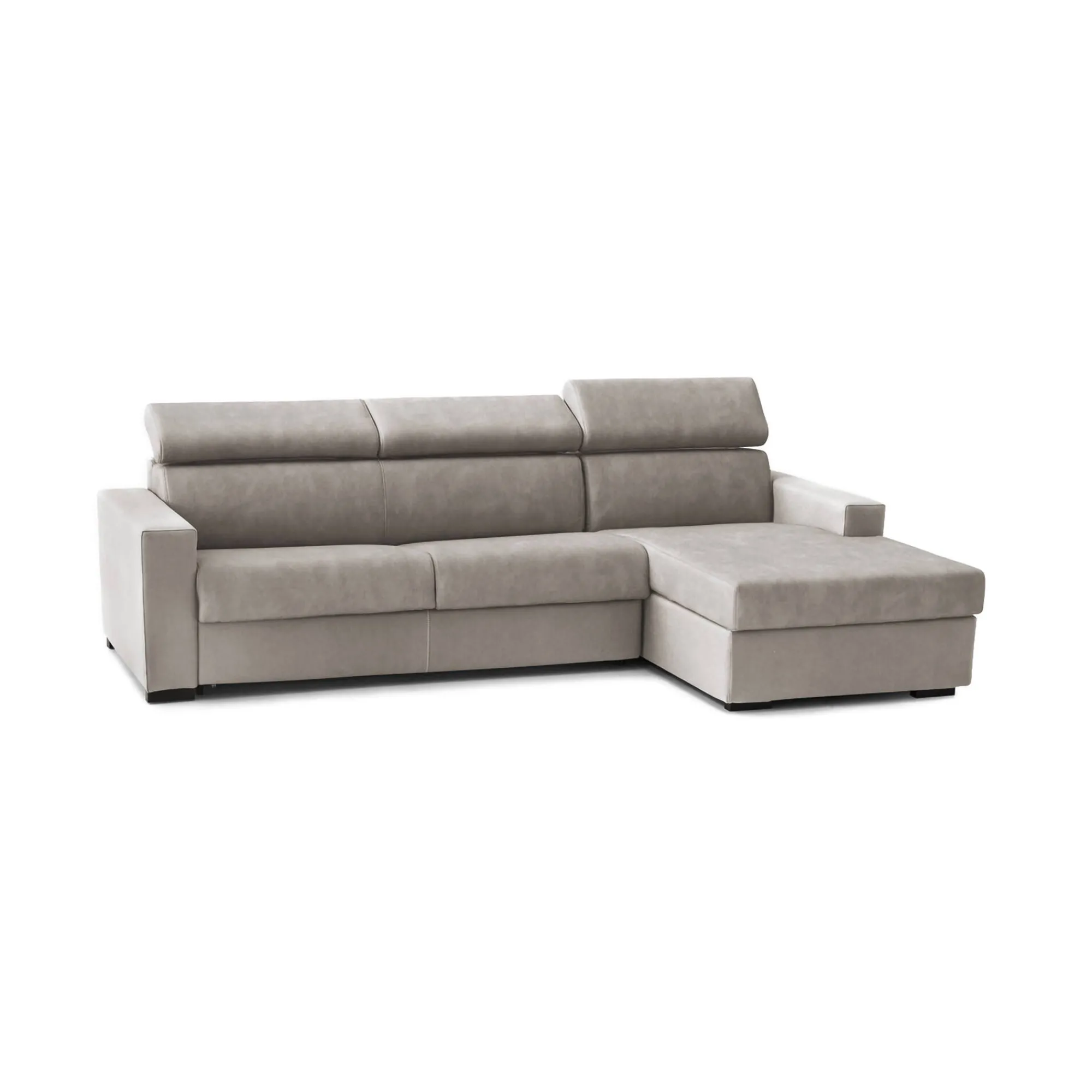 Divano letto con penisola Allevatore, Cm 280x95h85,<Dmora Flash Sale