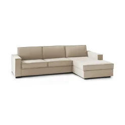 Divano letto con penisola Achico, Cm 280x95h90,<Dmora Hot