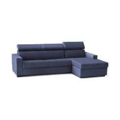 Divano letto con penisola Allevatore, Cm 280x95h85,<Dmora Online