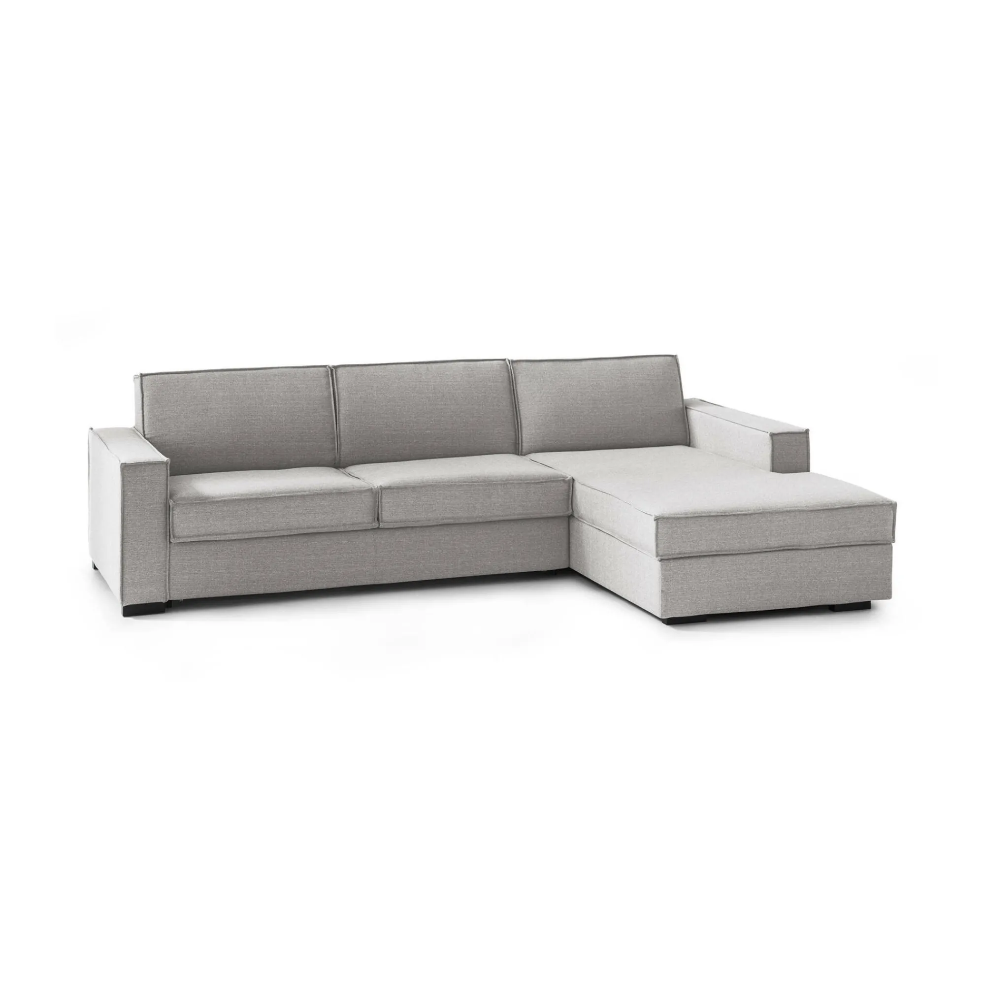 Divano letto con penisola Achico, Cm 280x95h90,<Dmora Outlet