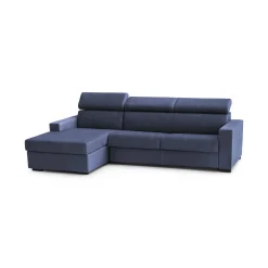 Divano letto con penisola Aloet, Cm 260x95h85,<Dmora Clearance