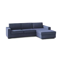Divano letto con penisola Achico, Cm 280x95h90,<Dmora Flash Sale