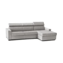 Divano letto con penisola Allevatore, Cm 280x95h85,<Dmora New