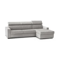 Divano letto con penisola Alibella, Cm 260x95h85,<Dmora Hot