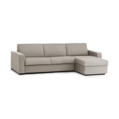 Divano letto con penisola Allegria, Cm 260x95h90,<Dmora Online