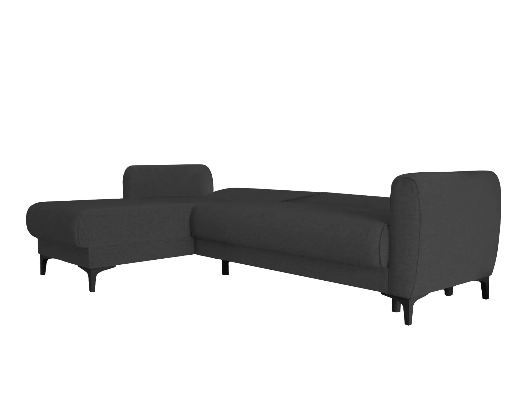 Divano letto con penisola Aber, 230x153h85 cm,<Dmora Cheap