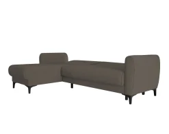 Divano letto con penisola Aber, 230x153h85 cm,<Dmora Discount