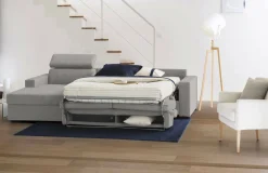 Divano letto con penisola Alibabah, Cm 280x95h85,<Dmora Best