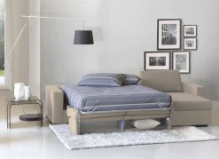 Divano letto con penisola Aika, Cm 280x95h90,<Dmora Hot